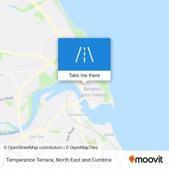Temperance Terrace map