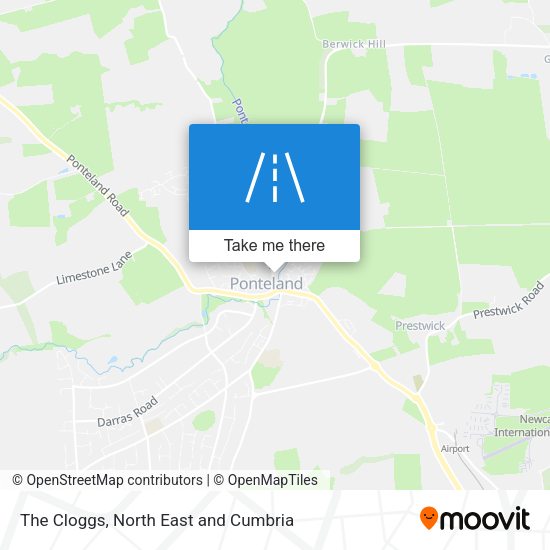 The Cloggs map