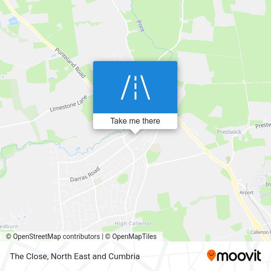 The Close map