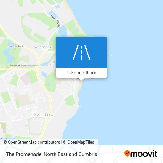 The Promenade map