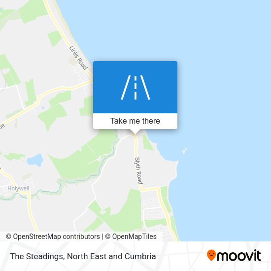 The Steadings map