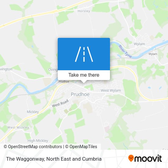 The Waggonway map