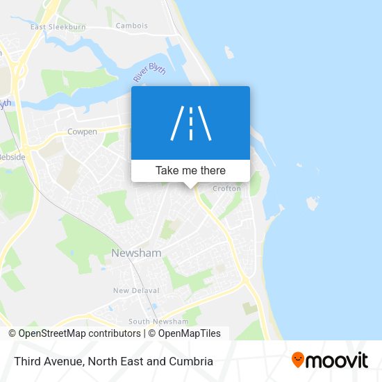 Third Avenue map