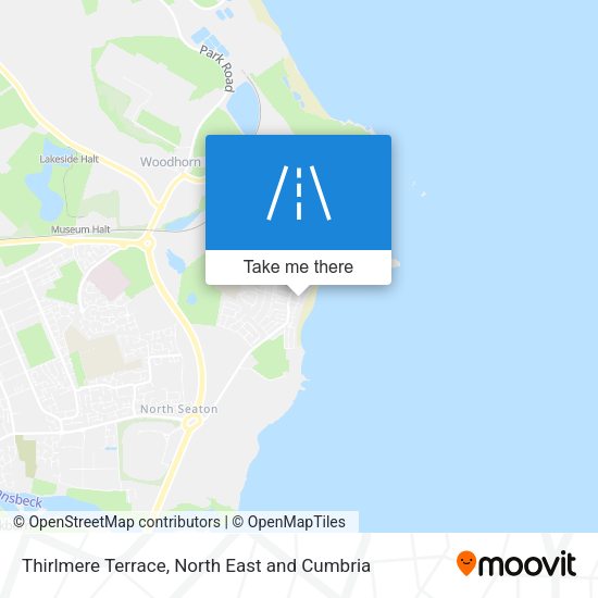 Thirlmere Terrace map