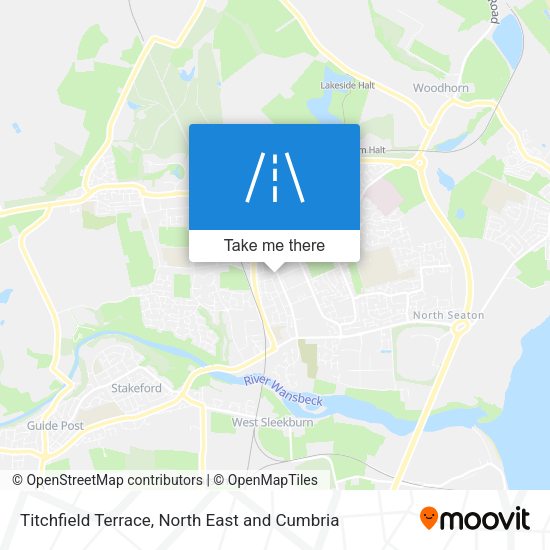Titchfield Terrace map