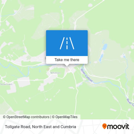 Tollgate Road map