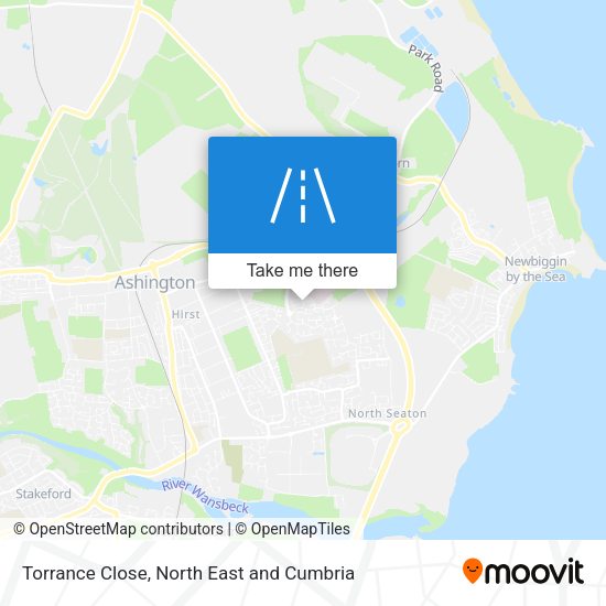 Torrance Close map