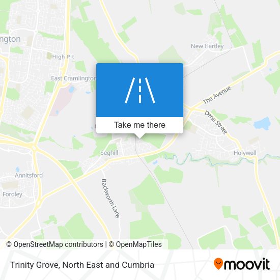 Trinity Grove map