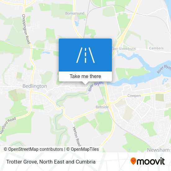 Trotter Grove map