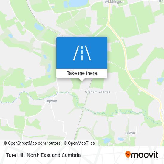 Tute Hill map