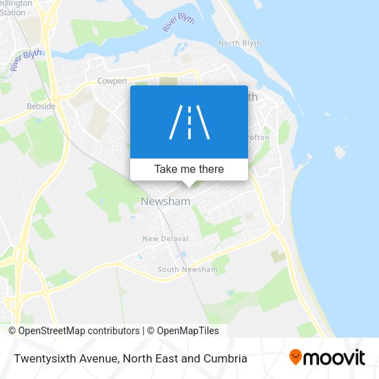 Twentysixth Avenue map