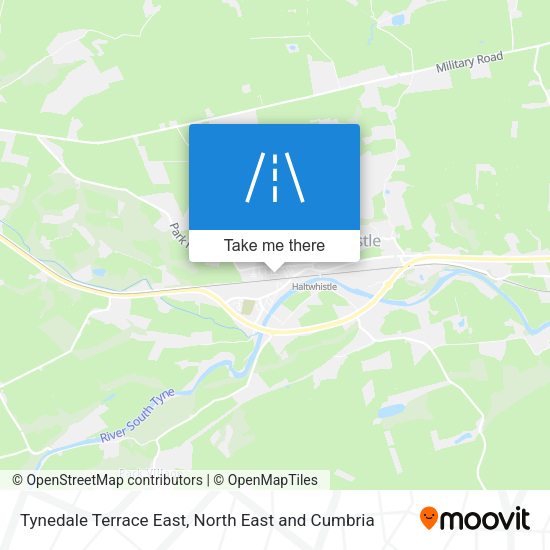 Tynedale Terrace East map