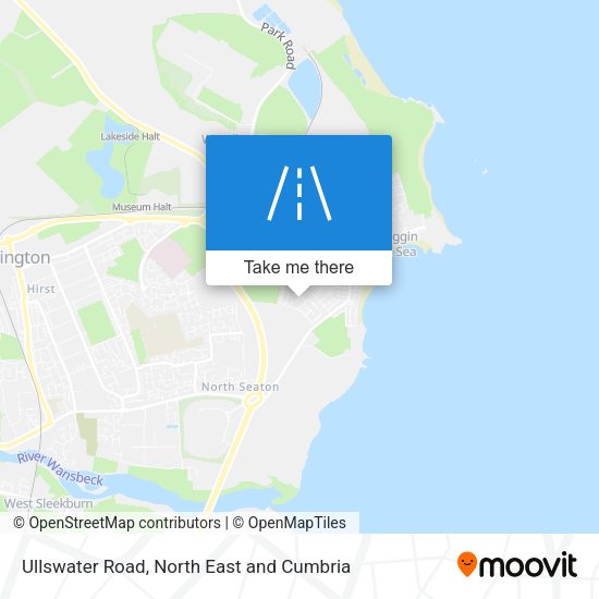 Ullswater Road map