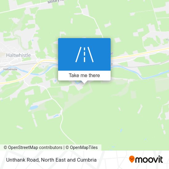 Unthank Road map