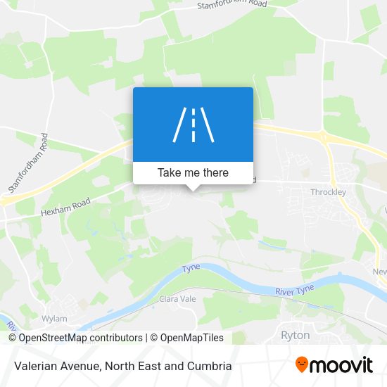 Valerian Avenue map