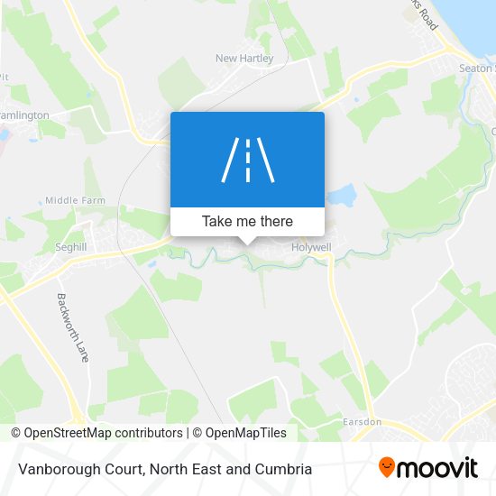 Vanborough Court map