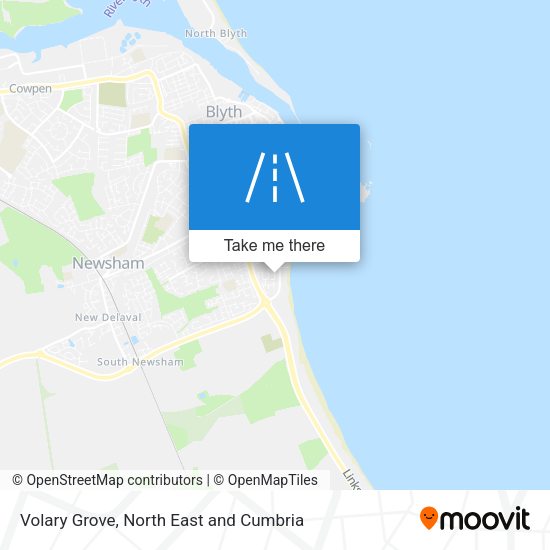 Volary Grove map
