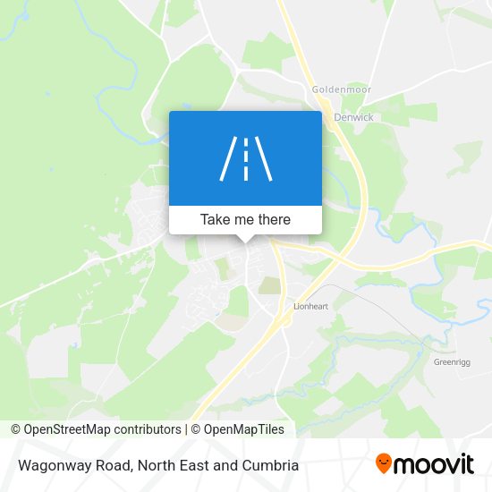 Wagonway Road map