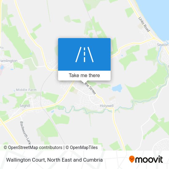 Wallington Court map