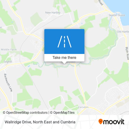 Wallridge Drive map