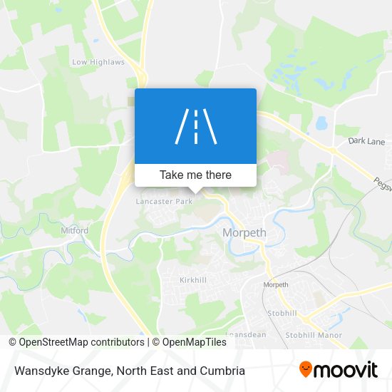 Wansdyke Grange map