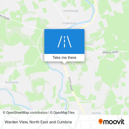 Warden View map