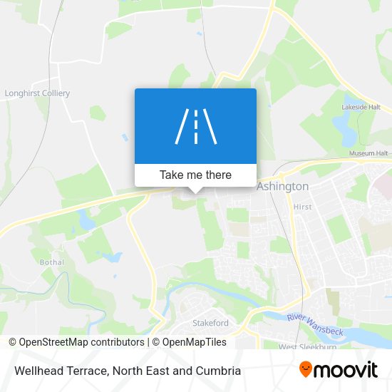 Wellhead Terrace map