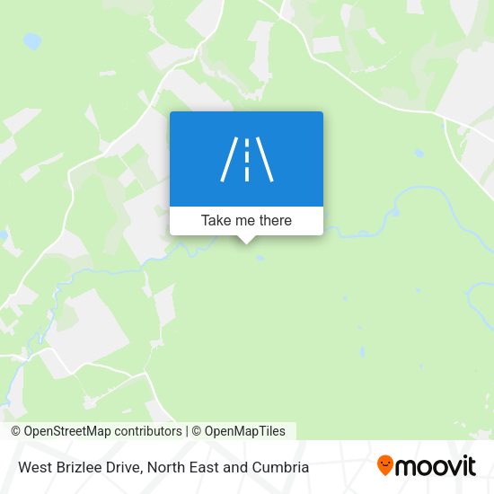 West Brizlee Drive map