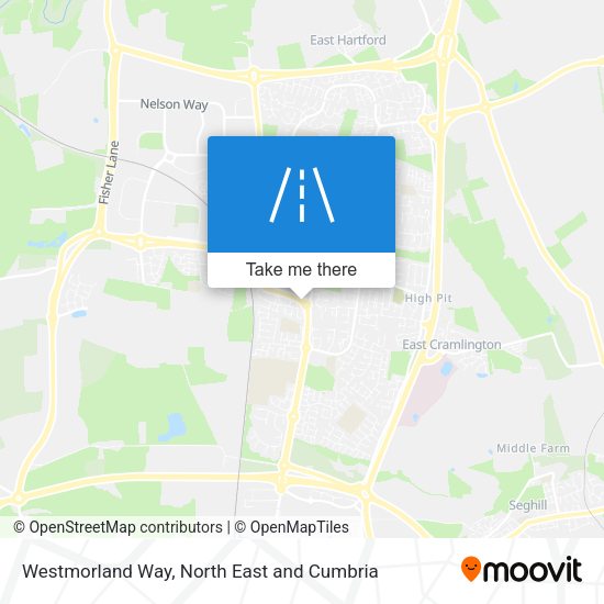 Westmorland Way map