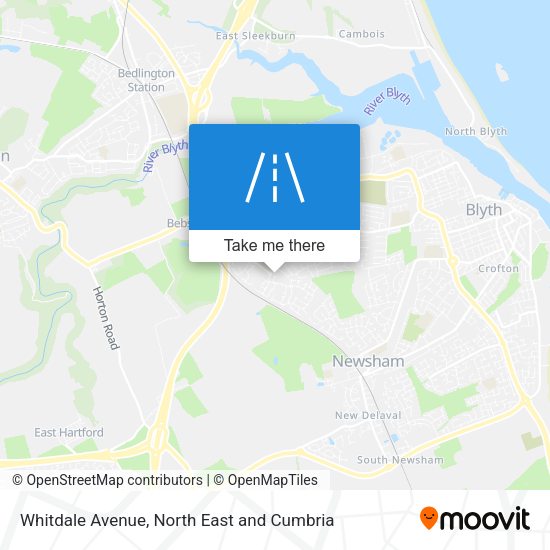 Whitdale Avenue map