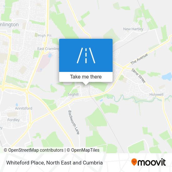 Whiteford Place map