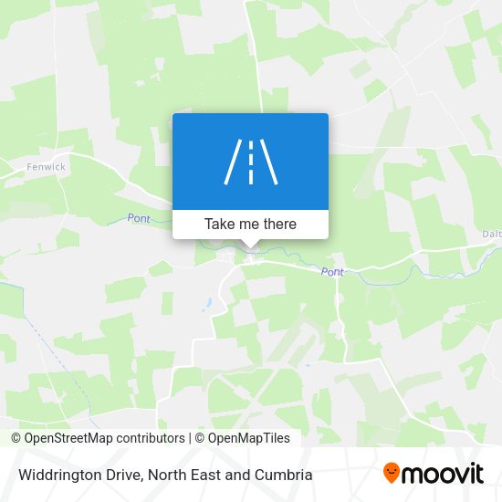 Widdrington Drive map