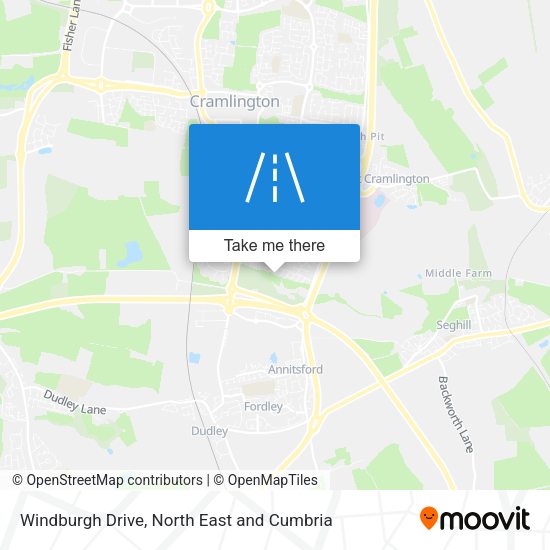 Windburgh Drive map