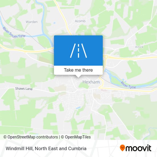 Windmill Hill map