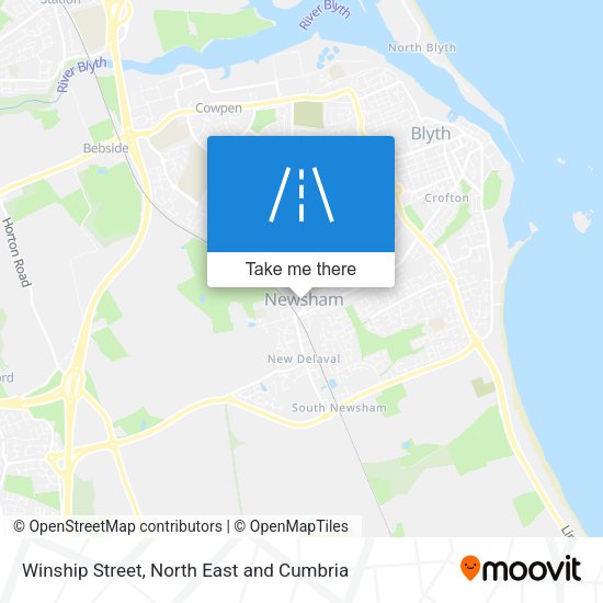 Winship Street map