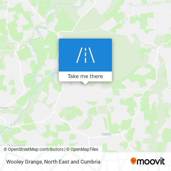Wooley Grange map