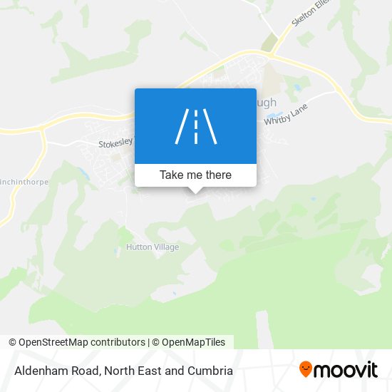 Aldenham Road map
