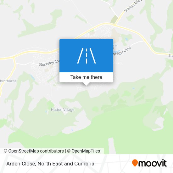 Arden Close map