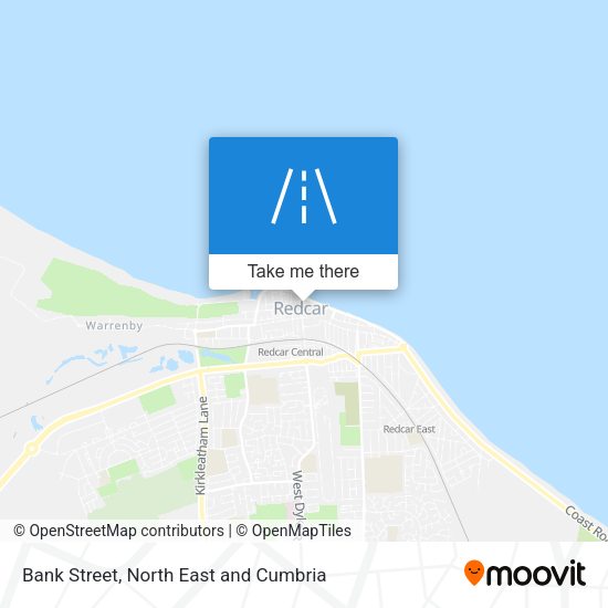Bank Street map