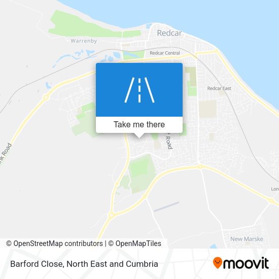 Barford Close map