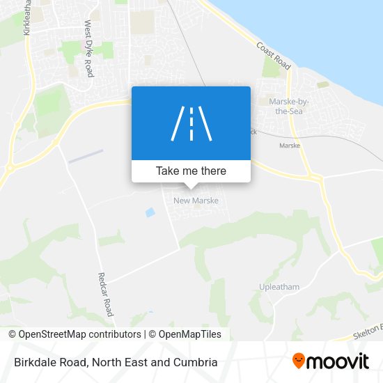 Birkdale Road map