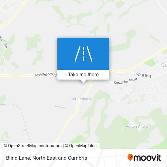 Blind Lane map