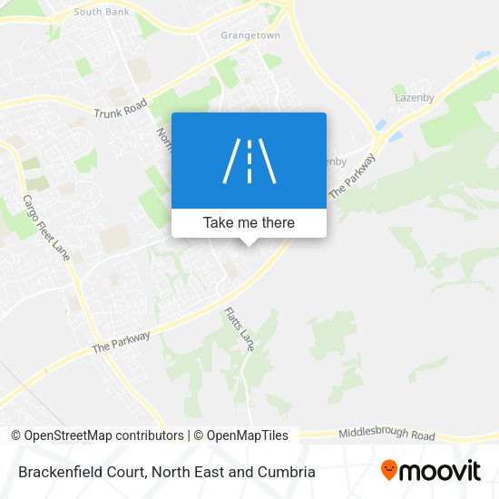 Brackenfield Court map