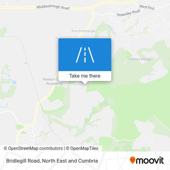 Bridlegill Road map