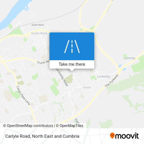 Carlyle Road map