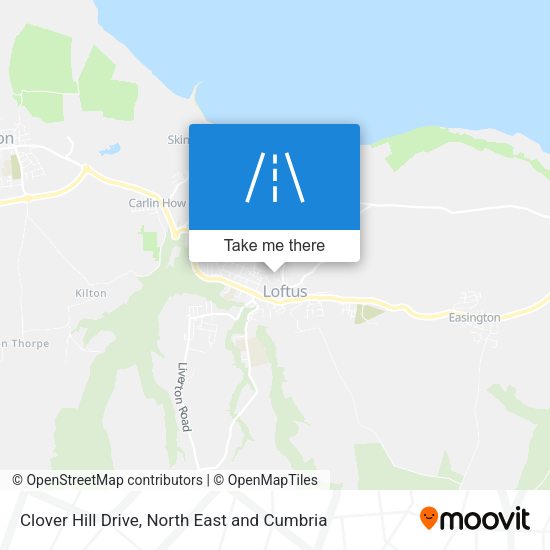 Clover Hill Drive map