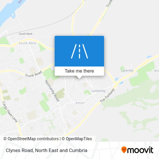 Clynes Road map