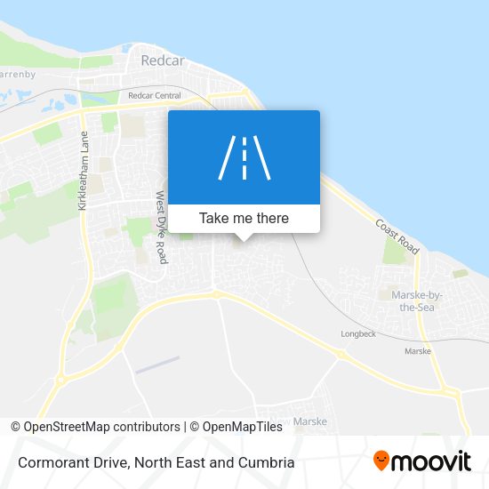 Cormorant Drive map