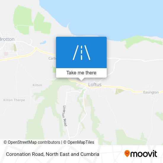 Coronation Road map