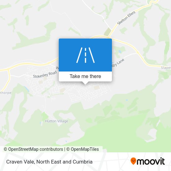 Craven Vale map
